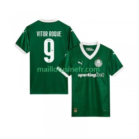 Maillot de Foot Palmeiras Vitor Roque 9 Domicile 2025-26